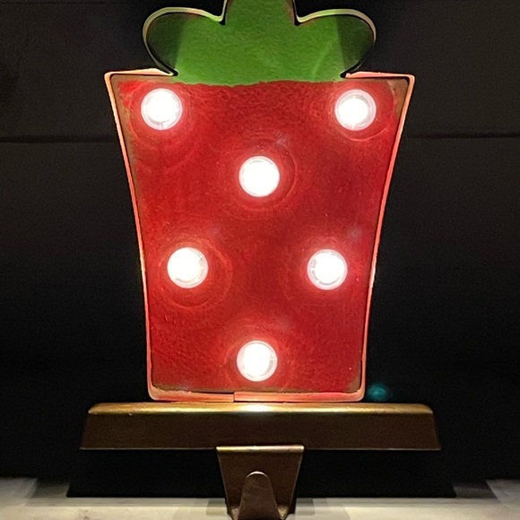 7-1/2” Marquee LED Stocking Holder Bundle - Picture 3 of 9